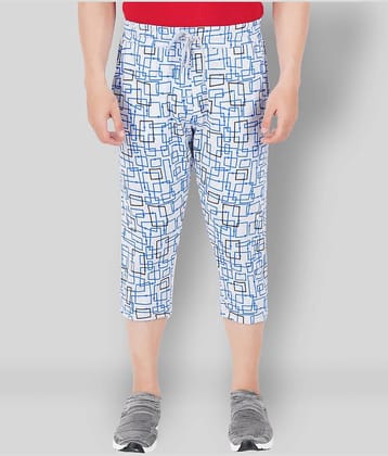 NOW OR NEVER - Grey Cotton Blend Men's Three-Fourths ( Pack of 1 )