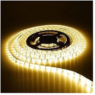 Daybetter 4 Meter 2835 Cove Led Light Non Waterproof Fall Ceiling Light For Diwalichritmas Home Decorations With Adaptor/Drivers (Warm White60 Led/Meter) Tar-H1