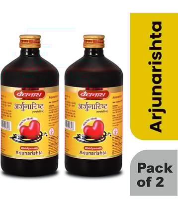 Baidyanath Arjunarishta 450ml (Pack of 2) for Healthy Heart and Digestion