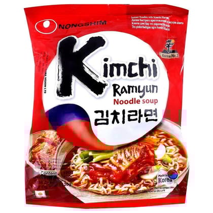 Nongshim Kimchi Ramyun Instant Noodles 120g