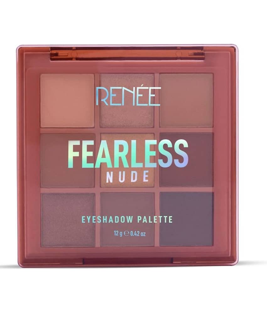 RENEE Fearless Eyeshadow Palettes  Nude, Highly Pigmented, Long Lasting(Nude,12g)