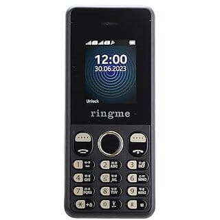 Ringme Pulsar (Dual Sim, 1.77 Inch Display, 3000mAh Battery, Black)