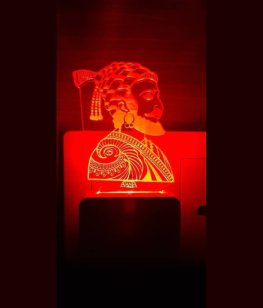 SUPERAJANTA - Multicolor Night Lamp ( Pack of 1 )