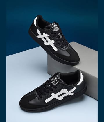 Campus ROAR Black Men's Sneakers