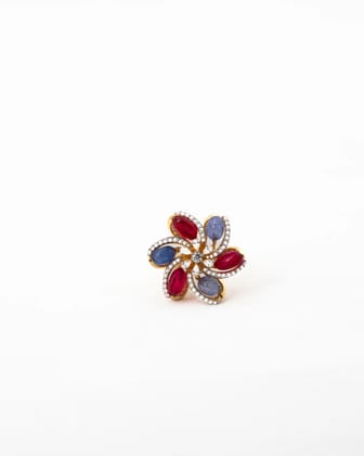 Chic Gold Plated Band Ring