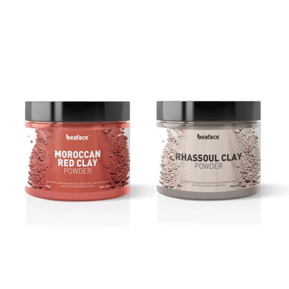 Moroccan Clay Rhassoul clay combo pack 2(100gm)