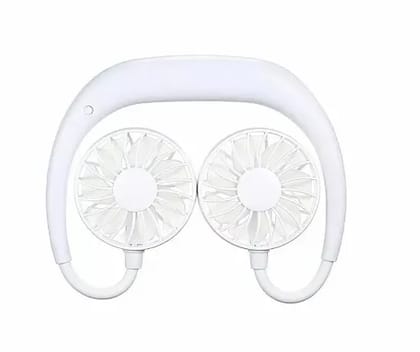 Hands-Free Wearable Neckband Fan