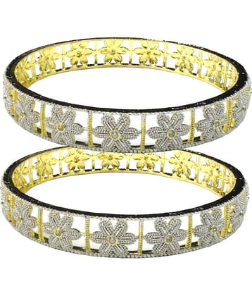 Charms Gold Kada Set ( Pack of 1 )