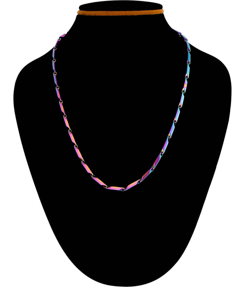 Thrillz Silver Plated Stainless Steel Chain ( Pack of 1 )