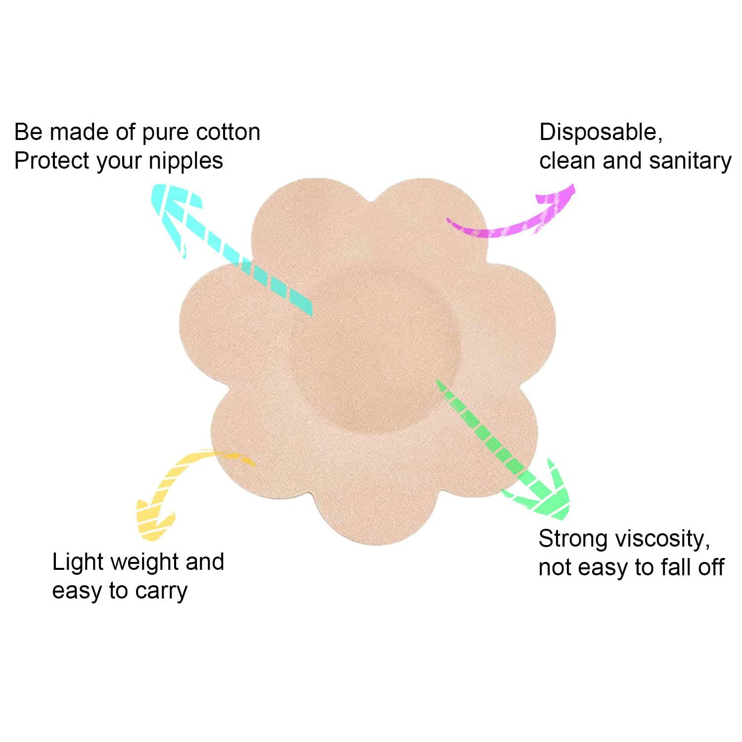 Nipple Covers Disposable Nipple Breast Covers for Women - 6 Pairs-Circle Pair