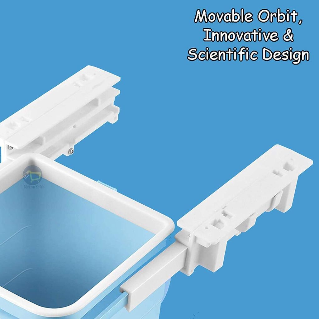 Mini Kitchen Dustbin Hidden Retractable Office Desk Dustbin Mini Trash Can Cabinet Door Trash Holder Adhesive Garbage Waste Dustbin for Home Kitchen, Office, Factory, Car, Bedroom