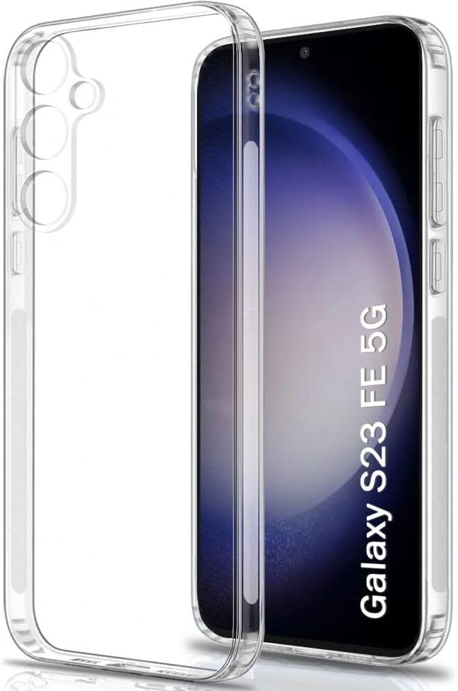 PLUGTECH TPU Ultra Hybrid Clear Camera Protection Back Cover Case for Samsung S23 FE