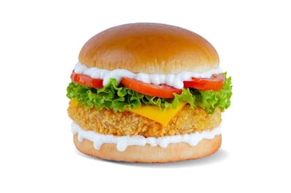 Cheese Delight Burger (No Onion, No Garlic)