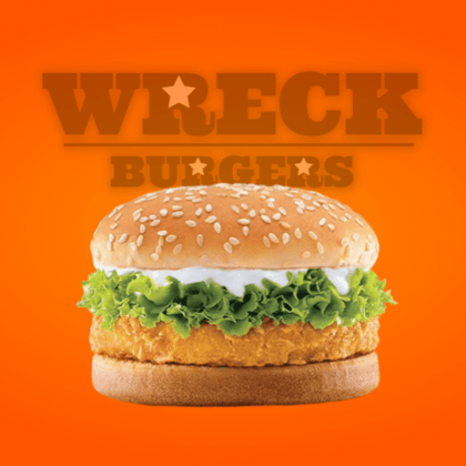 Chicken wreck burger