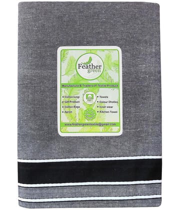 Feather Green Multi Dhoti - Free size