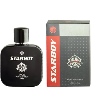 JD INTERNATIONAL STAR BOY BLACK Apparel Perfume For Men & Women Perfume 100 ml (Pack of 1)
