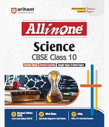 Arihant All in One Science Class 10 for CBSE Exams 2025-26