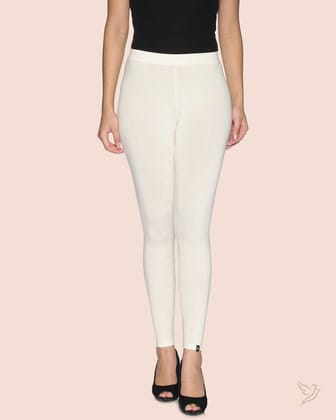 Viscose Ankle Legging - Vanilla-S / Vanilla