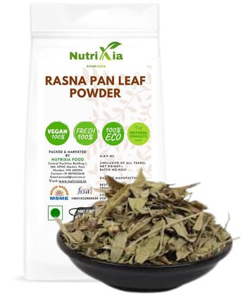 Nutrixia Food Rasna Leaves Powder - Rasnai Leaf  Powder 50 gm