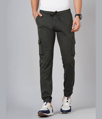 Paul Street - Blue Cotton Slim - Fit Men's Cargos ( Pack of 1 )