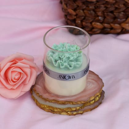 Floral Jar Candle Ocean Breeze