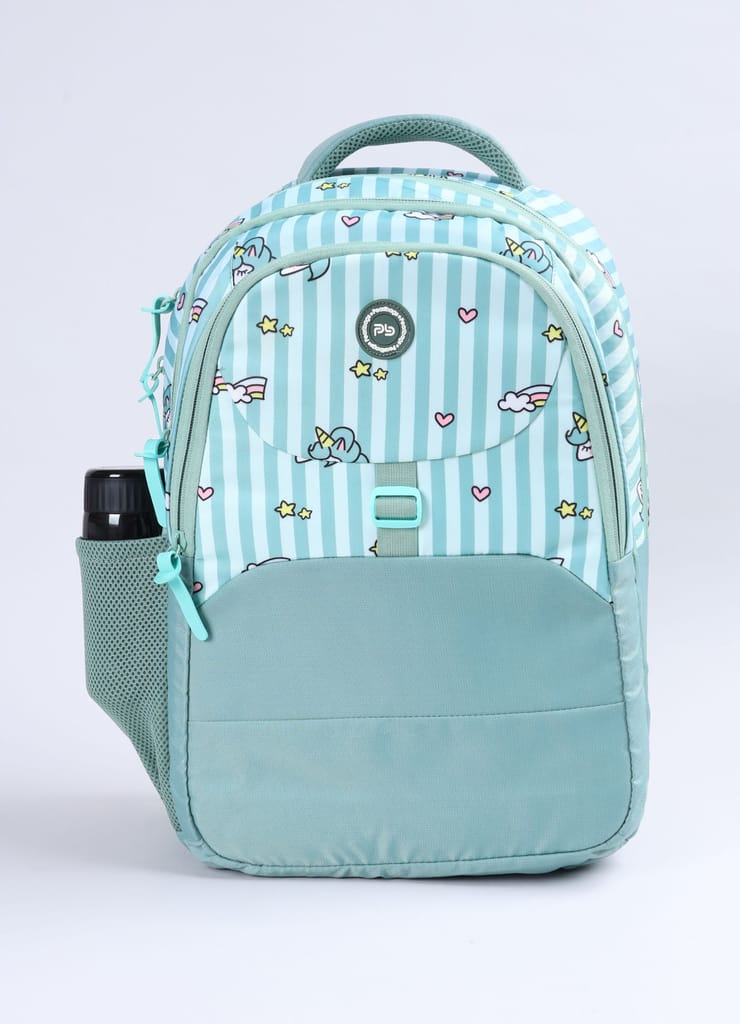 PB Pearlbags Polyester Water Resistant Casual Backpack With Laptop Sleeve For School,college & Office For Boys and Girls,Men & Women