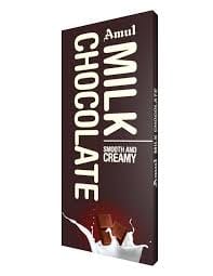 Amul Milk Chocolate Bars 1 PIECE