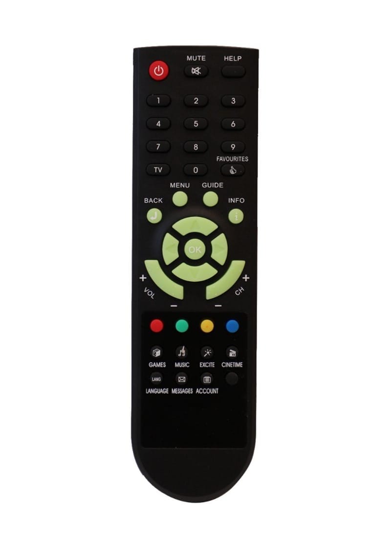 Set Top Box Remote No. 1, Compatible with Den Set Top Box Remote Control-Old Remote Functions Must Be Exactly Same (Color Multicolor)
