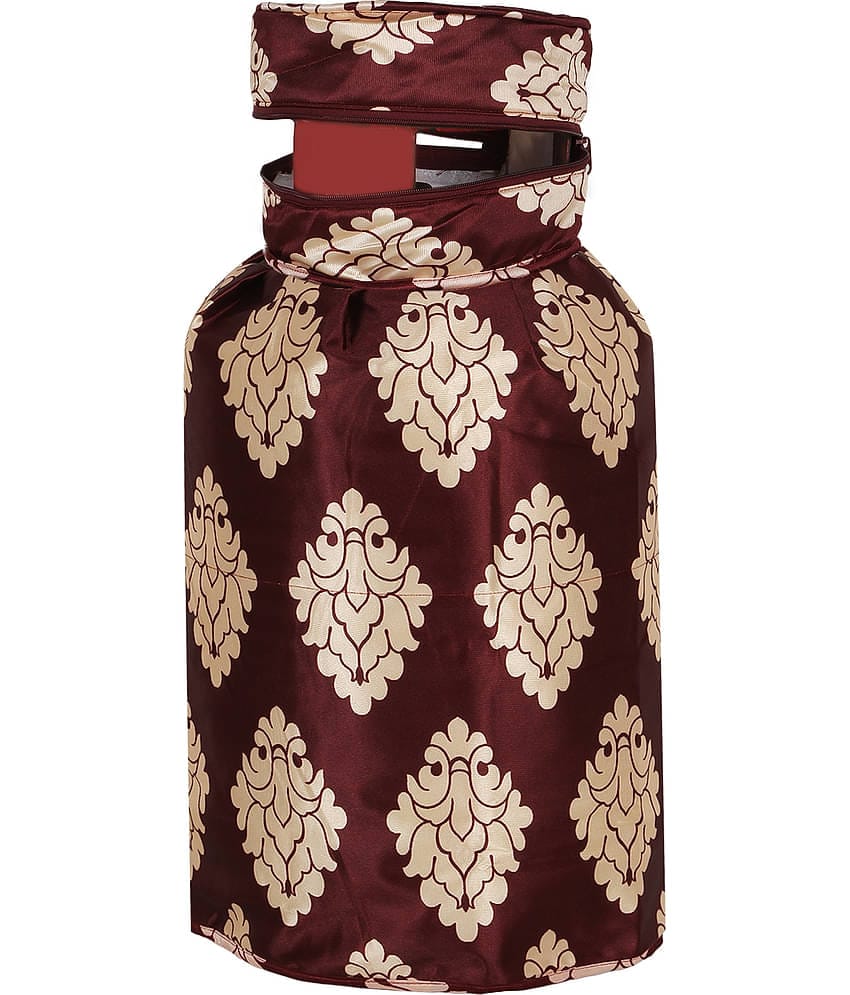 E-Retailer Single Polyester Maroon Cylinder Cover