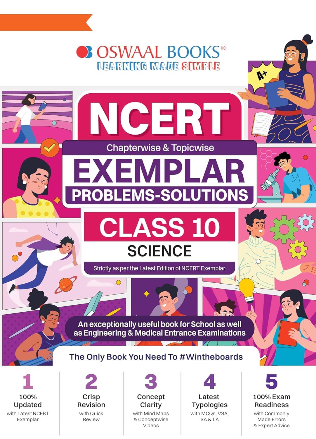OSWAAL NCERT EXEMPLAR PROBLEM SOLUTIONS SCIENCE CLASS 10 FOR 2026 EXAMS || OSEXESCI [Paperback] [Oct 30, 2024] Arihant