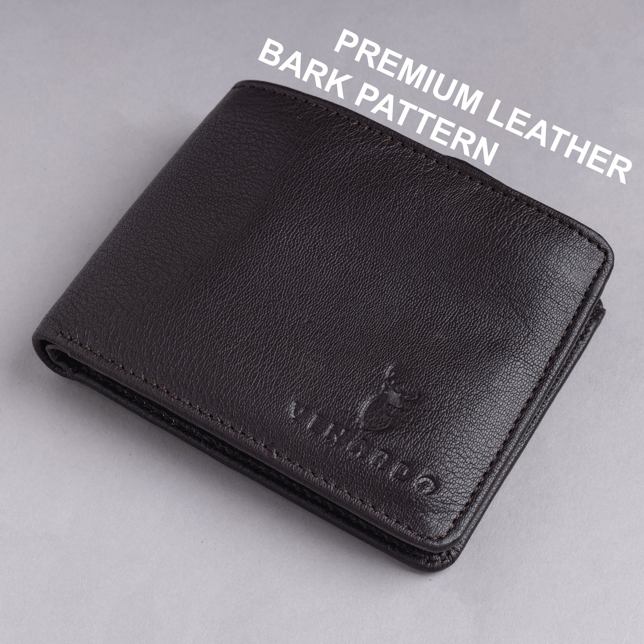 Hardy MEN'S BROWN LEATHER WALLET