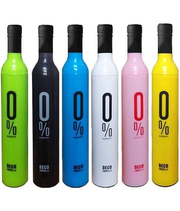 New Style Windproof Double Layer Umbrella with Bottle Cover Umbrella for Rain