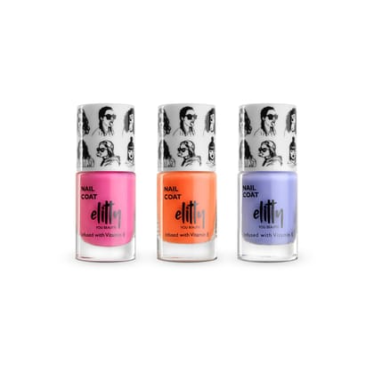 Elitty Nail Polish Combo -Dreaming -Pack of 3 Elitty Nail Polish Combo -Dreaming -Pack of 3 - Default Title