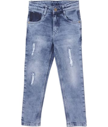 Cub Mcpaws Pack of 1 Boys Cotton Blend Jeans ( Blue )