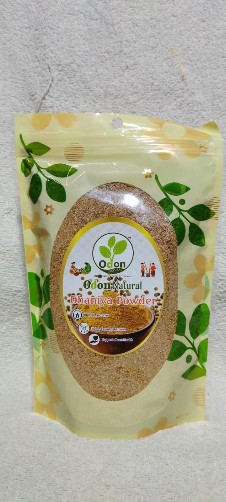 ODON NATURAL Cold Press DHANIA POWDER I Non-Combustion I Hand Pounded Stone Grounded With Natural Oils I-150g