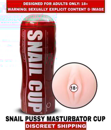 Premium Quality New Sexy toy Snail Pussy Masturbator Cup Fleshlight For Men