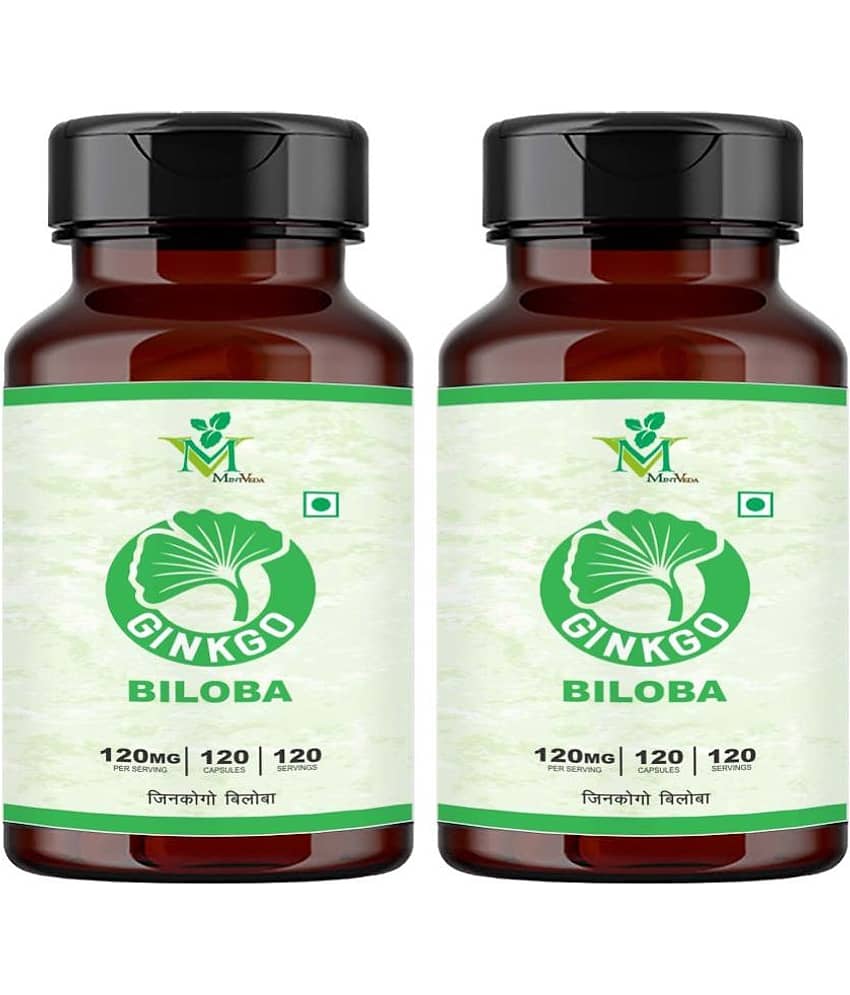 Ginkgo Biloba Veg. Capsules Pack of 2 - 120's