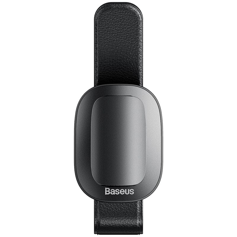 Baseus Platinum Vehicle Eyewear Clip Sunglasses Holder For Car Clamp Type ACYJN-B01-Black