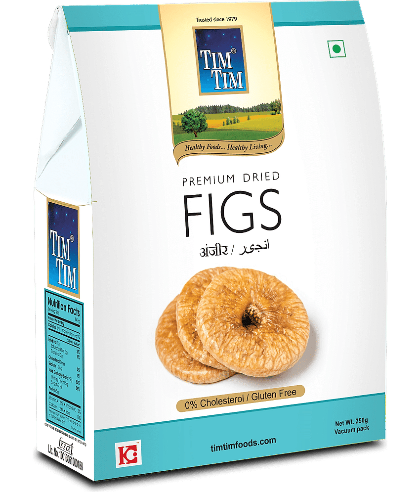 Tim Tim Premium Dried Fig, 250g - vacuum Pack