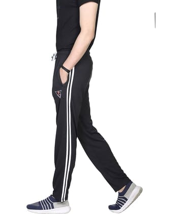 Alexender Black Cotton Blend Men's Trackpants ( Pack of 1 )