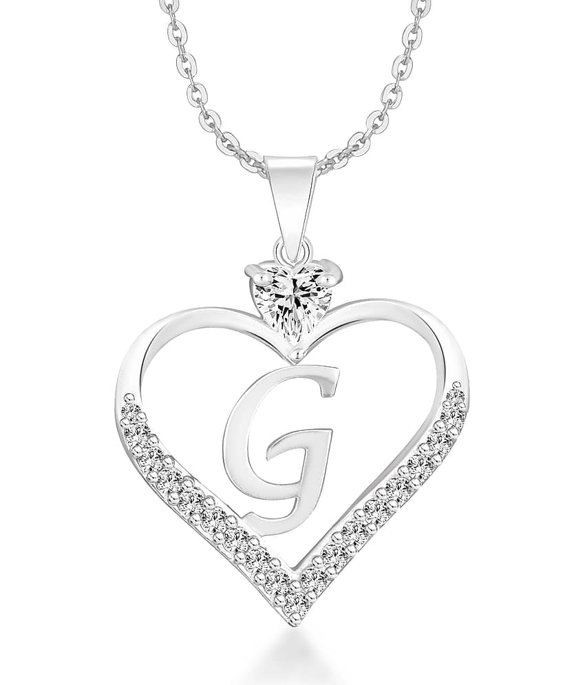HEER COLLECTION - Pink Pendant ( Pack of 1 )