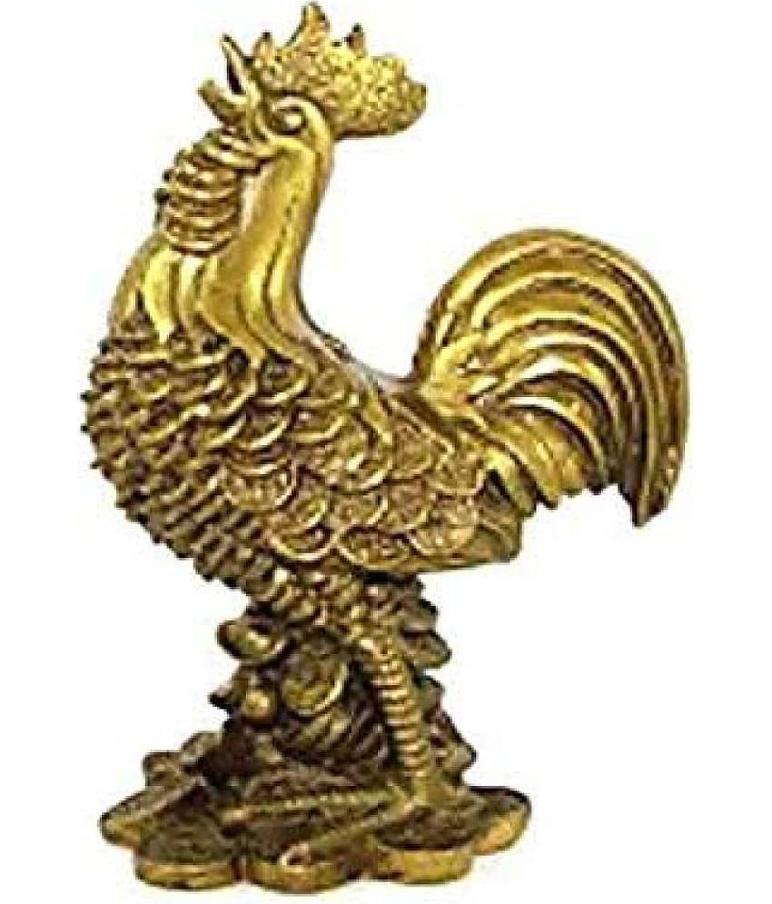 nitin collection Feng Shui Vastu Gift Idols & Figurines Lord Shiva Copper Fengshui Tortoise/Turtle (for Good Luck) with Copper Plate