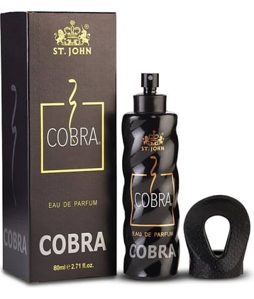 ST.JOHN Cobra Perfume 80ml, Long Lasting Perfume For Men - Pack of 1