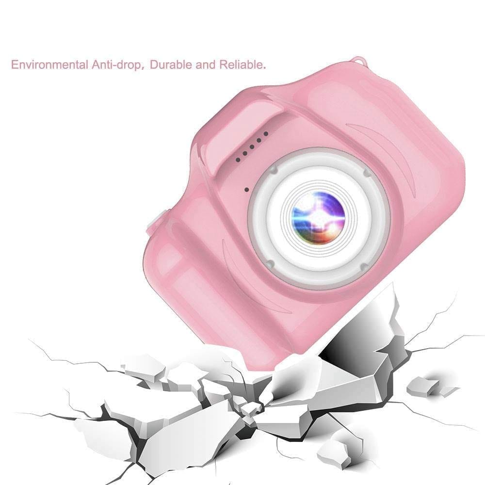 Kids Camera, Children's Digital Camera, Mini Camera for 3-12 Year Old Boys Girls, Small Camera with 2.0 Inch IPS Screen, 1080P HD Video, 32GB Micro SD Card, Shockproof, Birthday Gifts for Kids