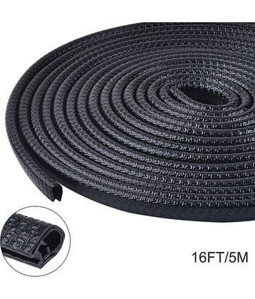 GEEO Door Guard Rubber Black