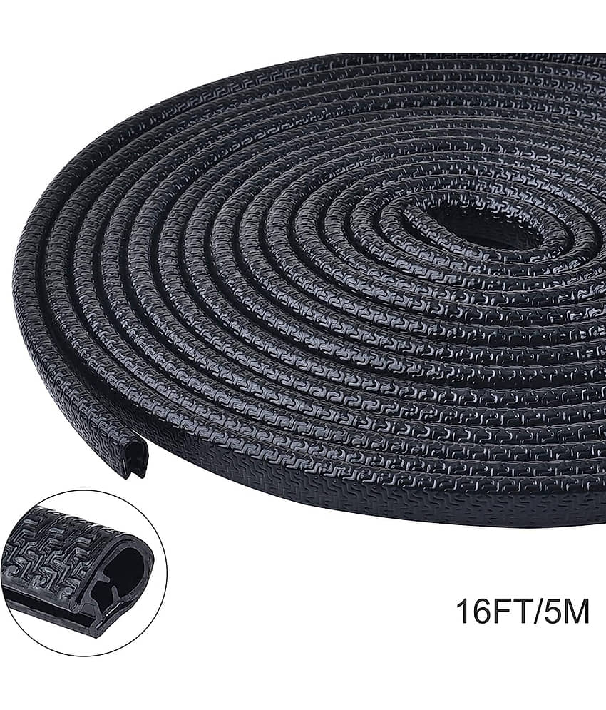 GEEO Door Guard Rubber Black