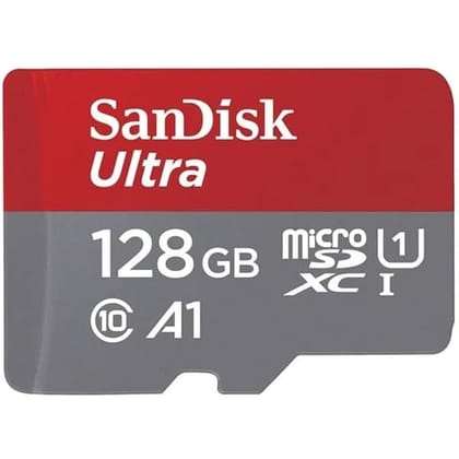 SanDisk Ultra microSD UHS-I Card 128 GB, 120MB/s R | Memory Card