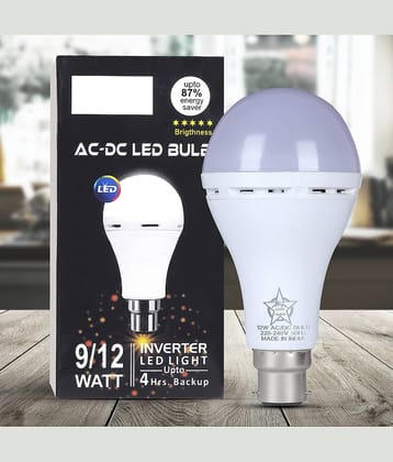 SPARKWORLD 12W Natural White Inverter Bulb ( Single Pack )