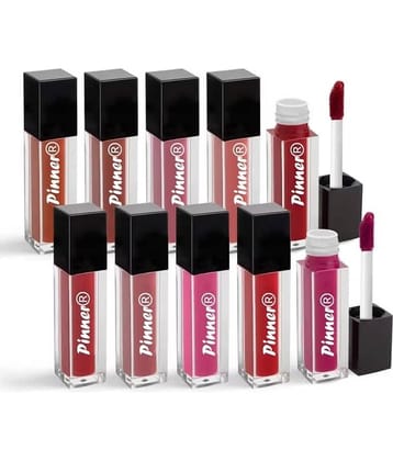 Pinner Multi Shade Matte Lipstick (Set of 10)