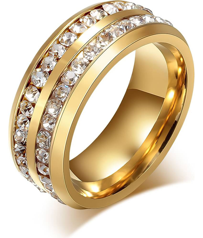 FASHION FRILL - Golden Rings ( Pack of 1 )